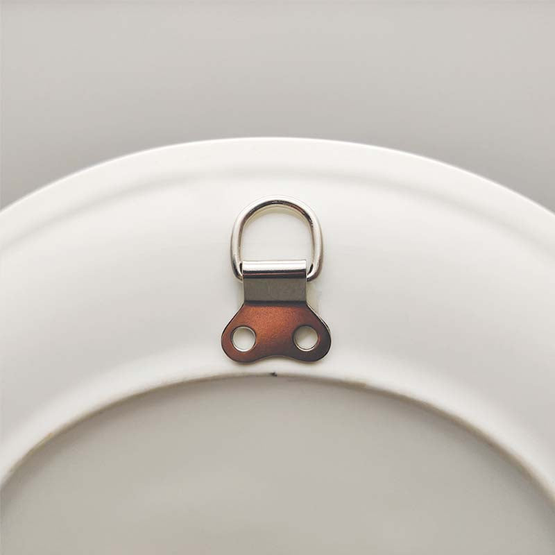 Decorative Wall Plate - Sylvan Azure Gold Plated