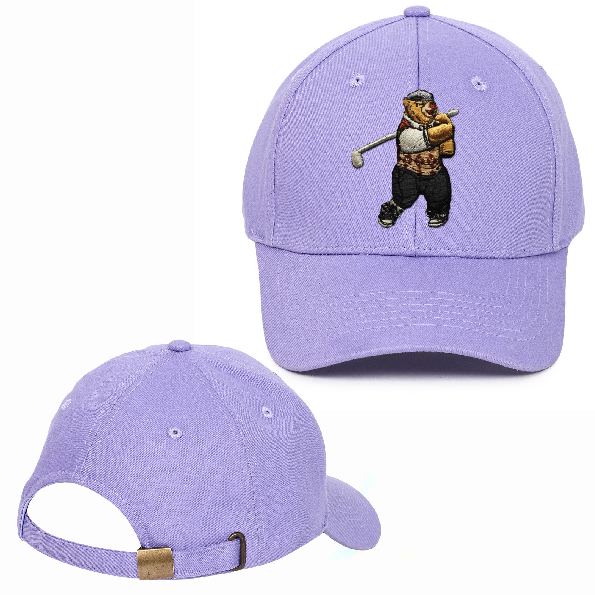 Golfy Embroidered Baseball Caps