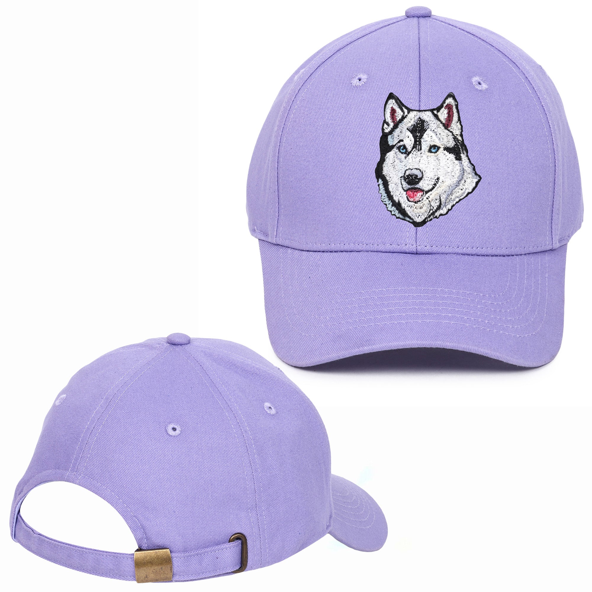 Hound Husky Embroidered Baseball Caps