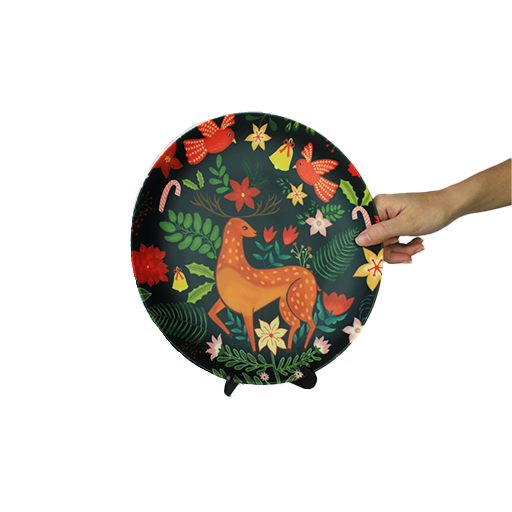 Decorative Wall Plates - Rudolf
