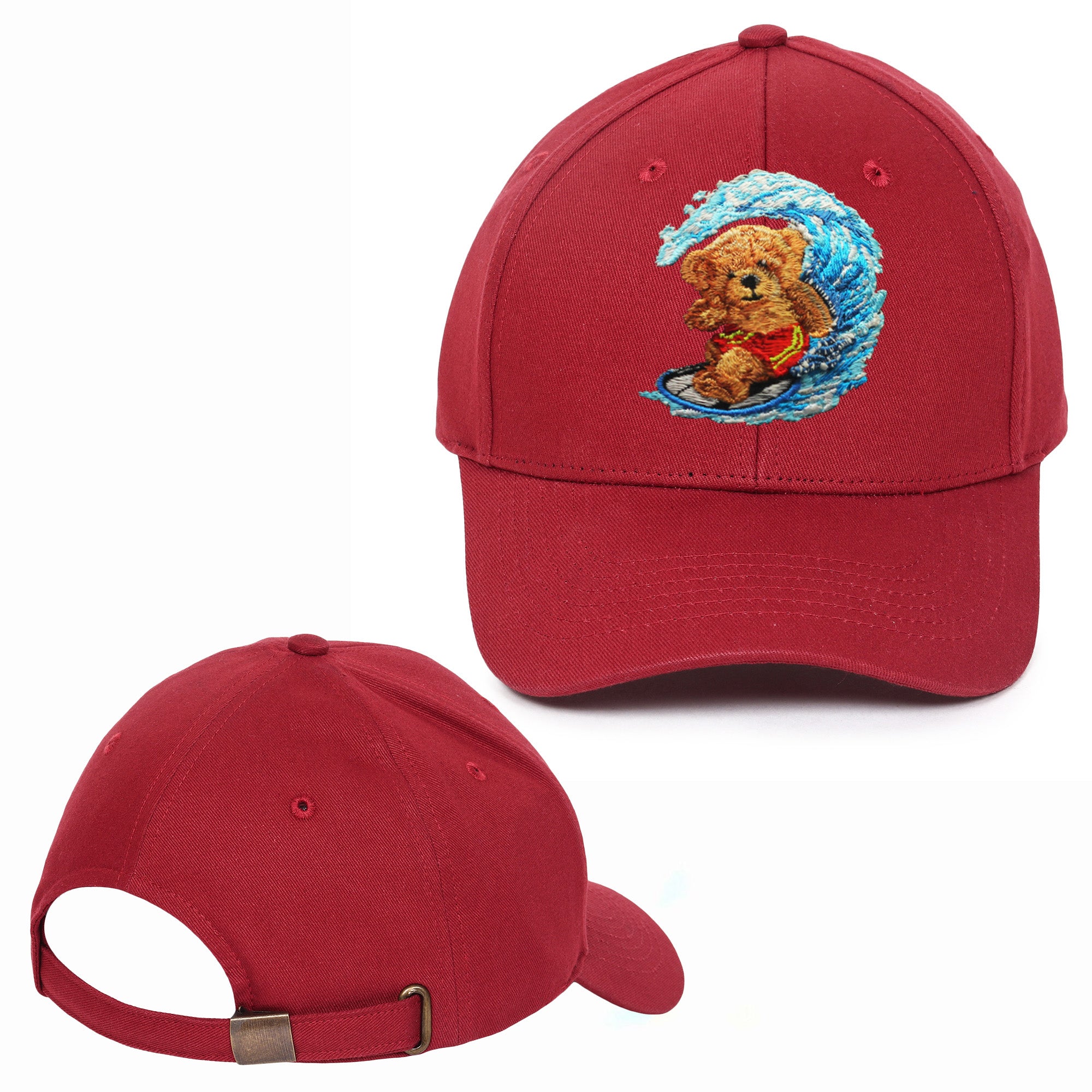 Waverider Embroidered Baseball Caps