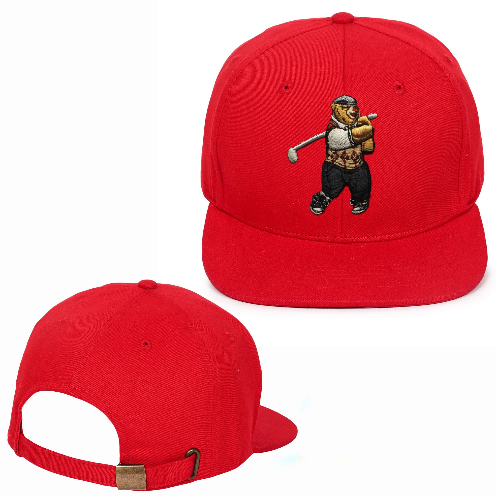 Golfy Embroidered Hip Hop Caps