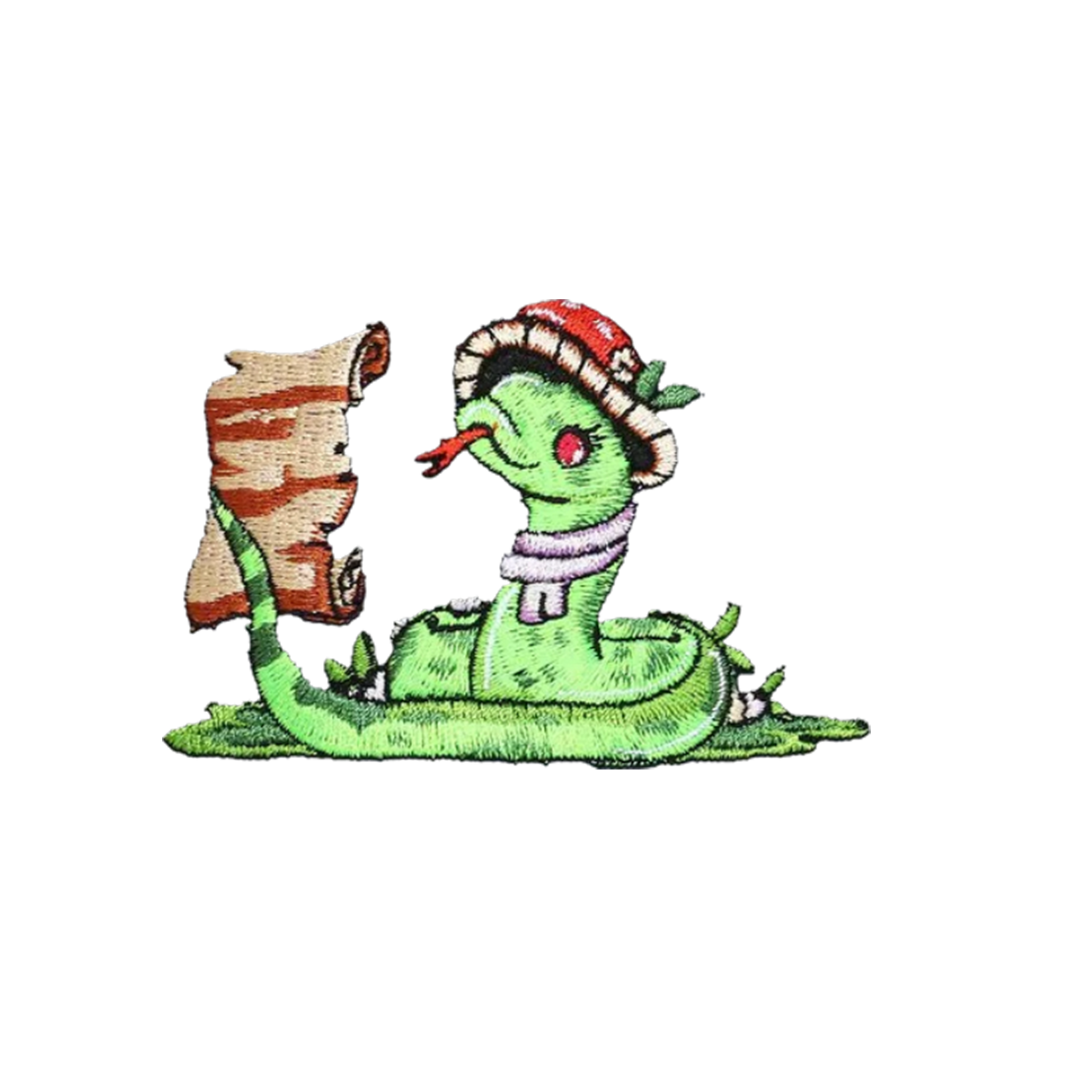 Embroidered T-Shirt - Serpant