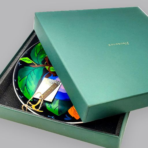 Decorative Wall Plates - Plums from Italy