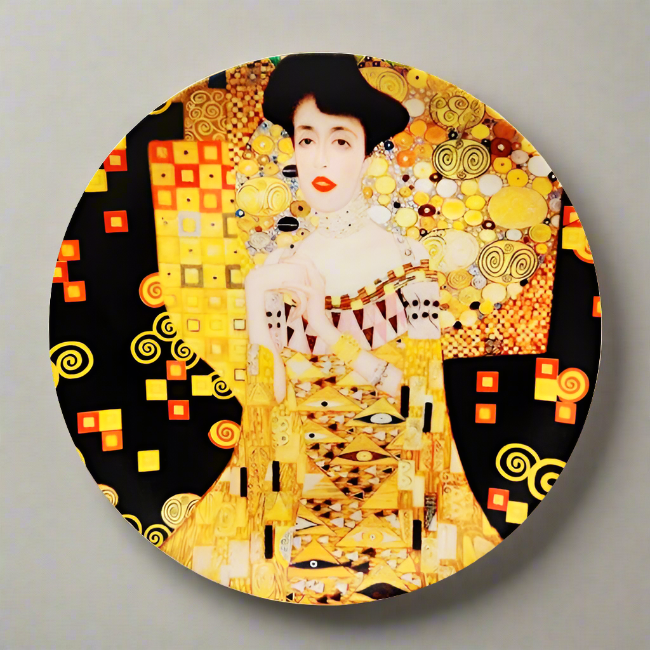Decorative Wall Plate - The Golden Era by Klimt