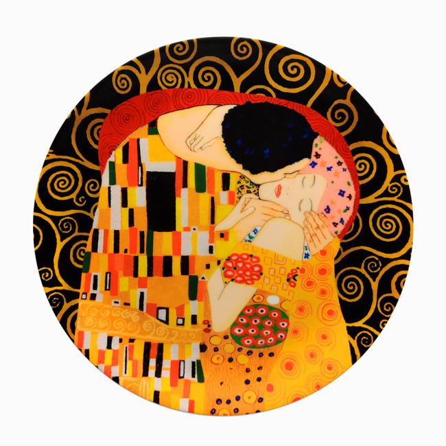 Decorative Wall Plate - The Kiss by Klimt