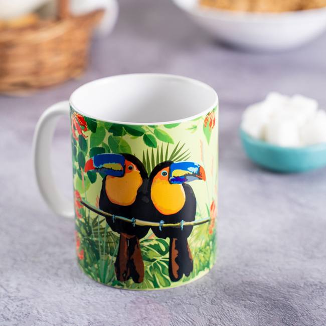 Mugs - Tropical Rain Forest World Toucan