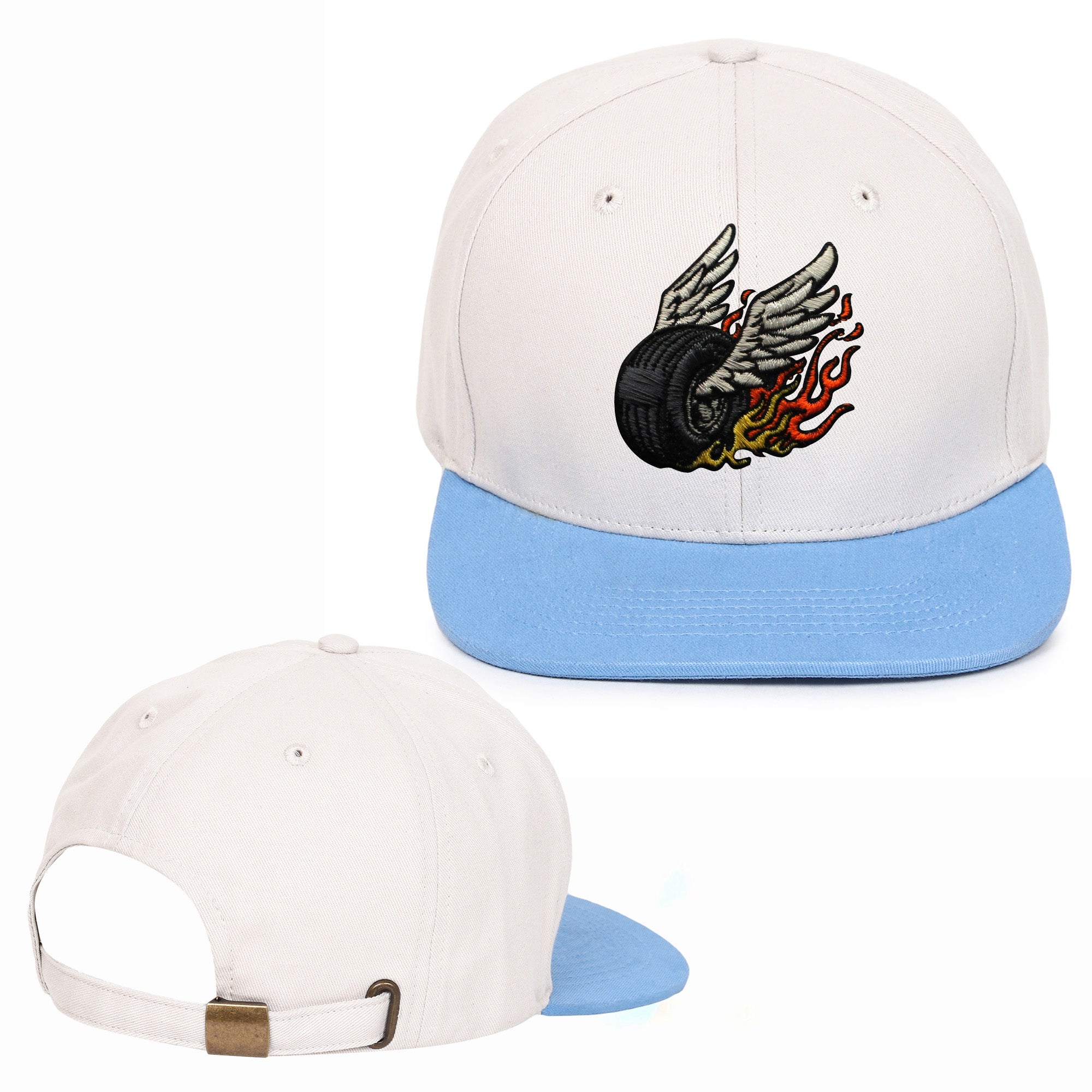 Rider Embroidered Hip Hop Caps