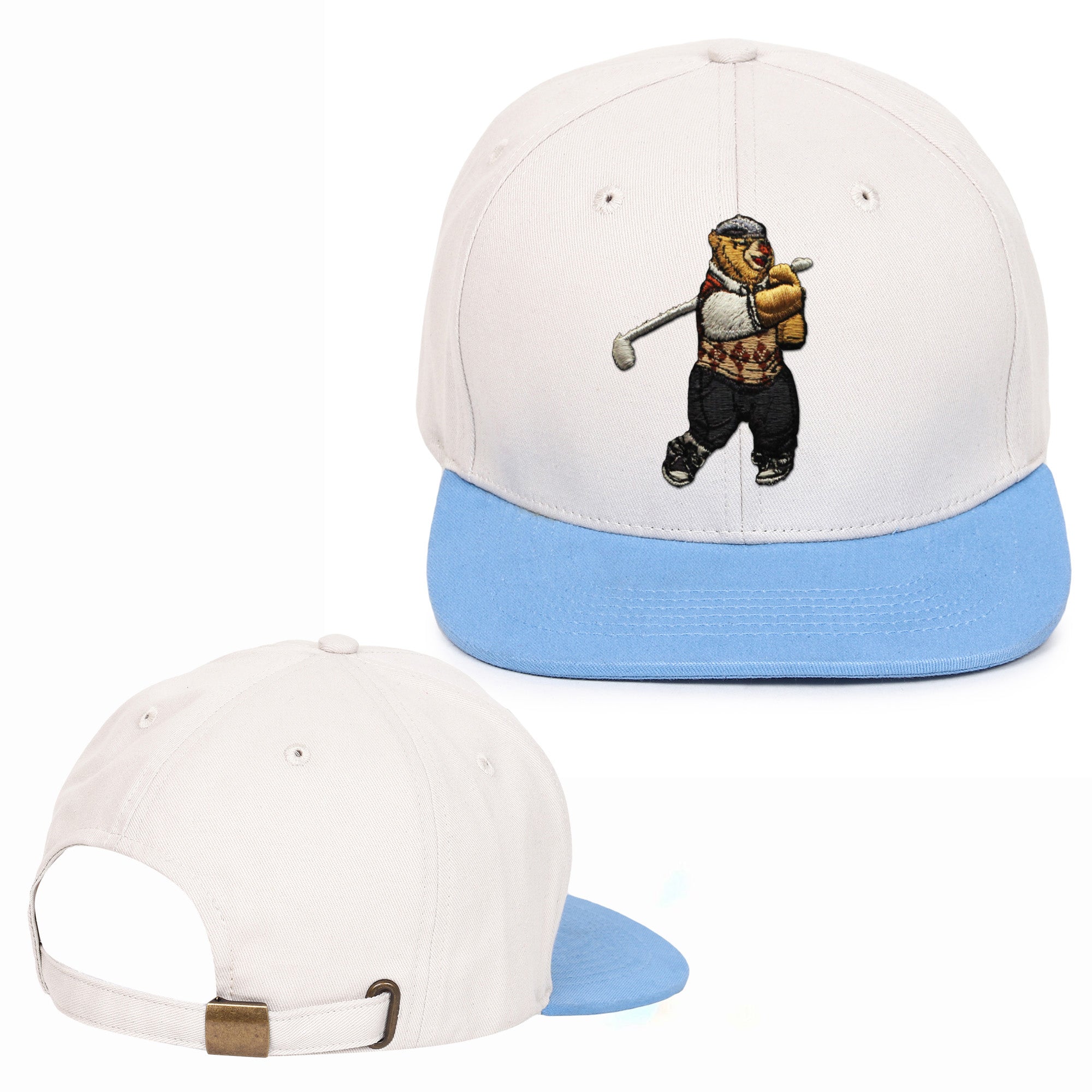 Golfy Embroidered Hip Hop Caps