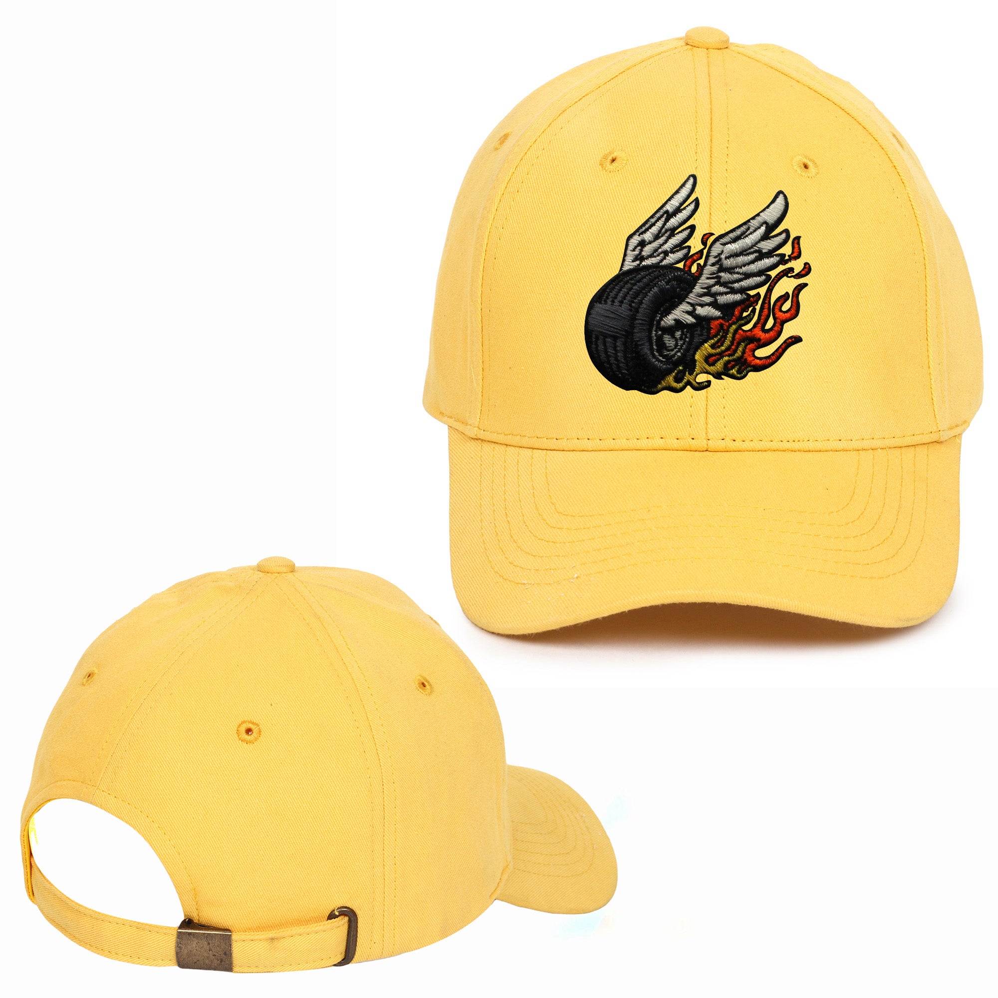 Rider Embroidered Baseball Caps