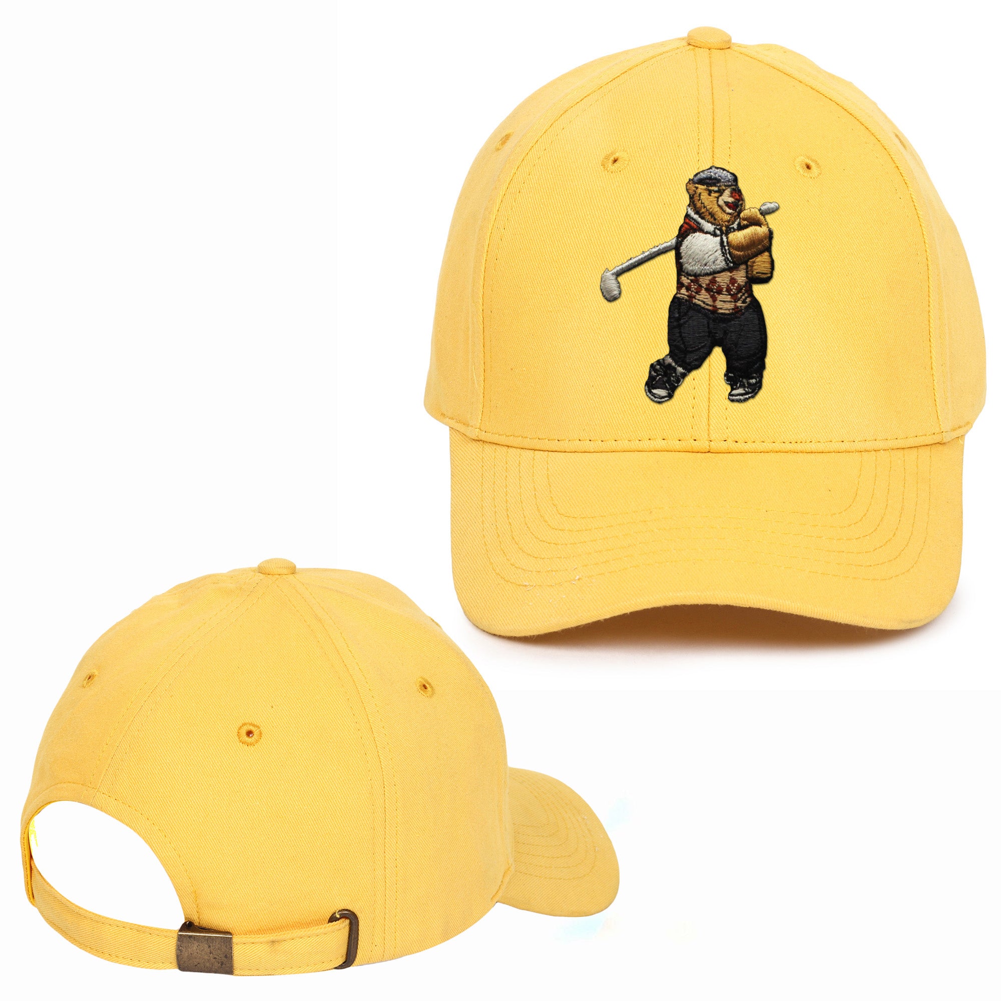 Golfy Embroidered Baseball Caps