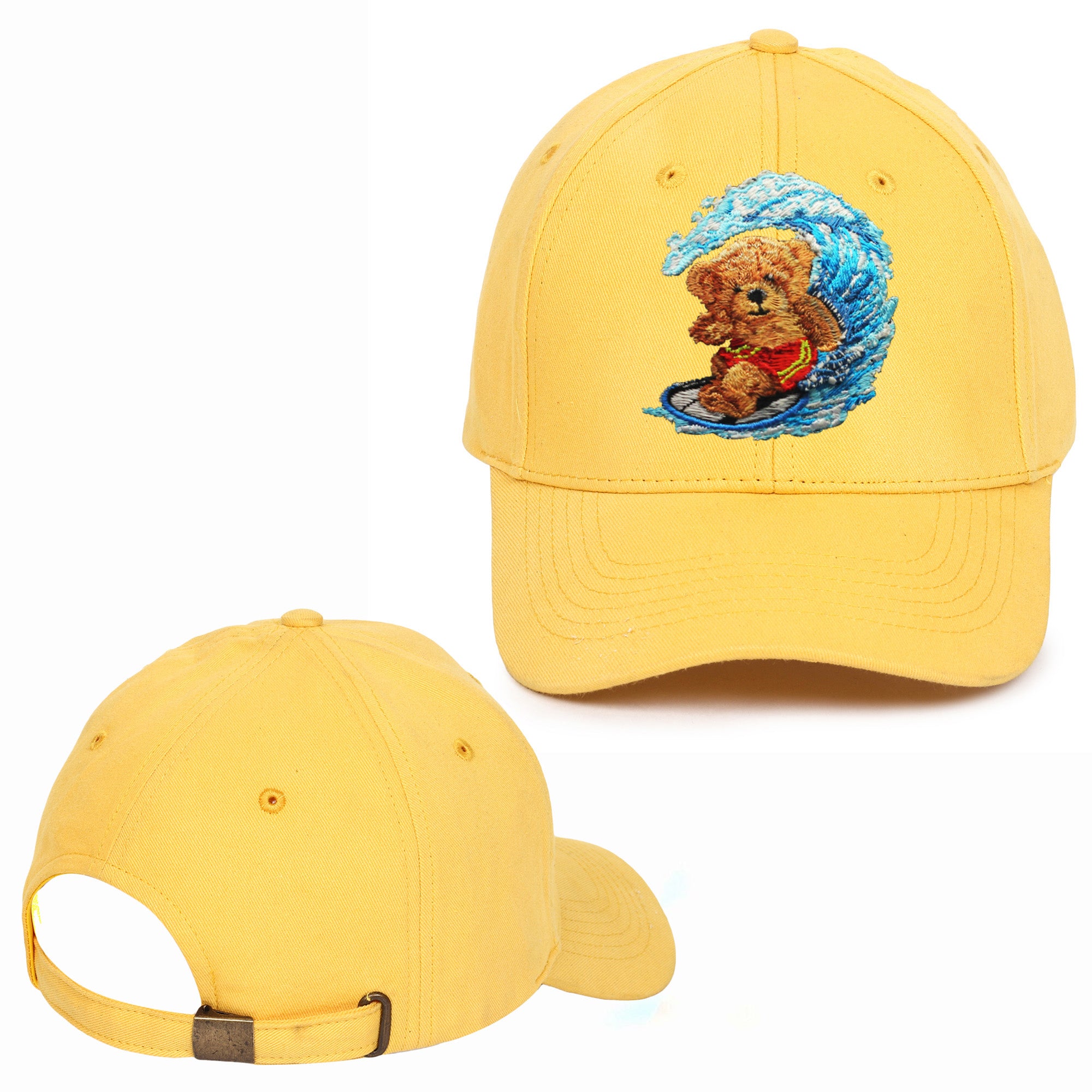 Waverider Embroidered Baseball Caps