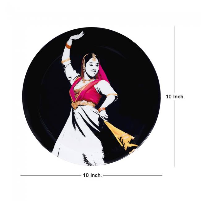 Decorative Wall Plates Combo (Set of 5) - Dances Of India