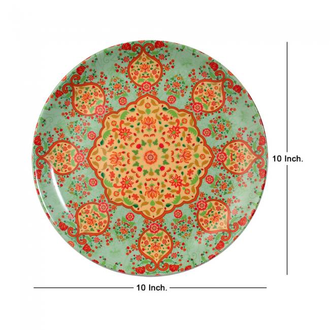 Decorative Wall Plates Combo (Set of 2) - Ornate Mughal