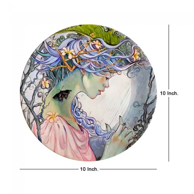 Decorative Wall Plate - Snug Winter