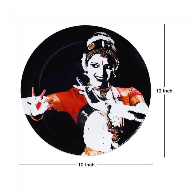 Decorative Wall Plates Combo (Set of 5) - Dances Of India