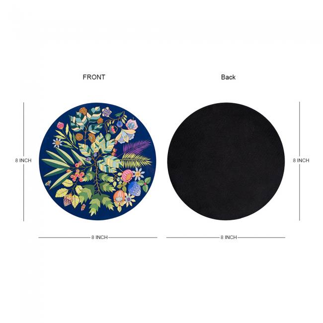 Wooden Coasters (Set of 2) - Vibrant Bliss