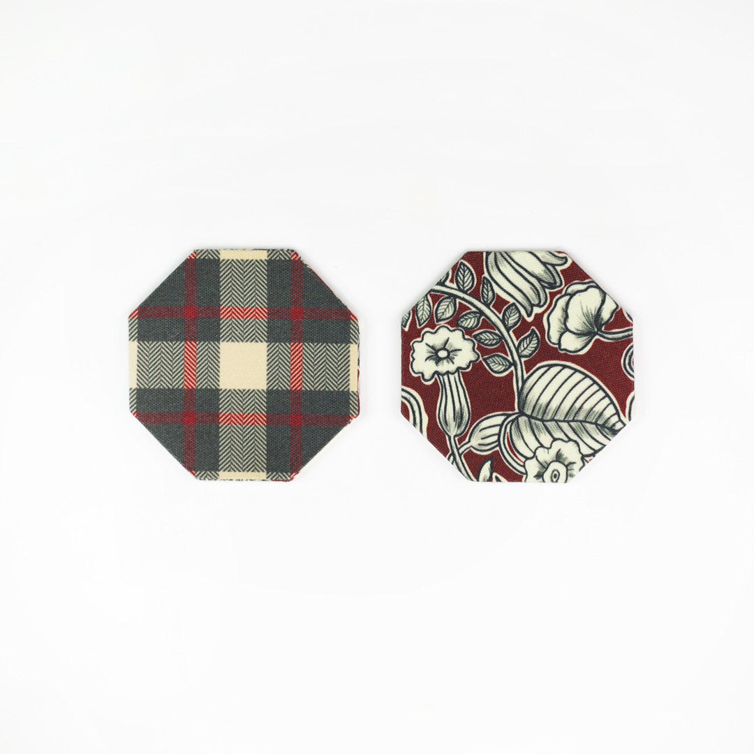 Octagonal Coasters - Scottish Pride