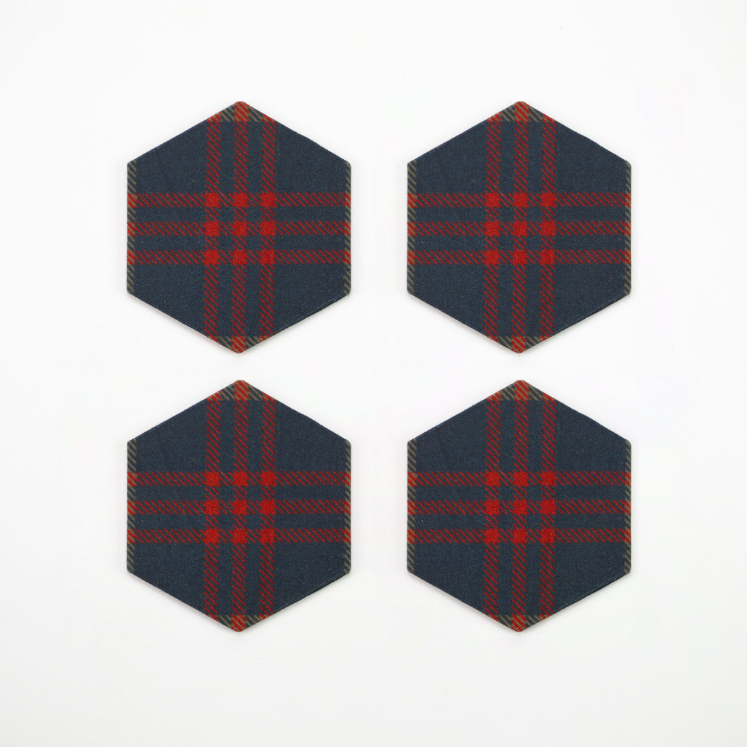Hexagonal Coasters - Royal Scottish