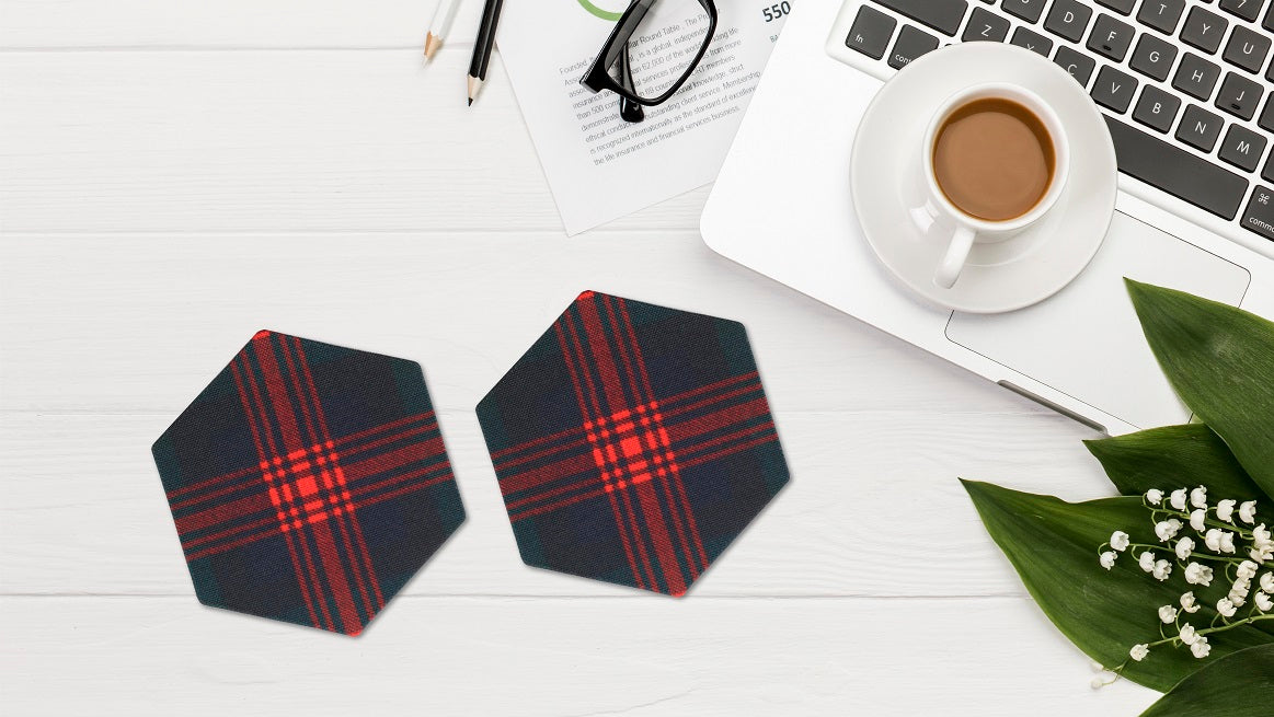 Hexagonal Coasters - Royal Scottish