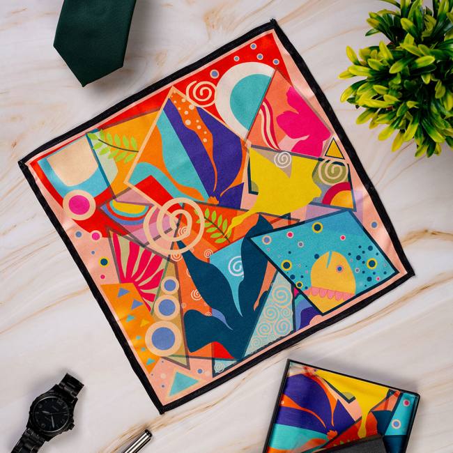 Pocket Square - Geometric