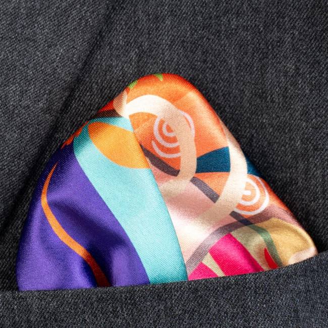 Pocket Square - Geometric