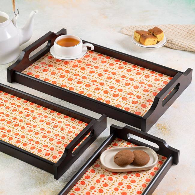 Wooden Trays - Babur