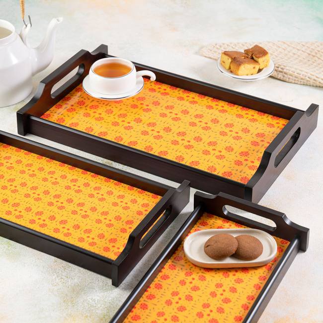 Wooden Trays - Babur