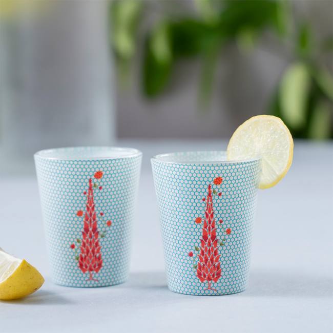 Glass Shot Glasses - Babur