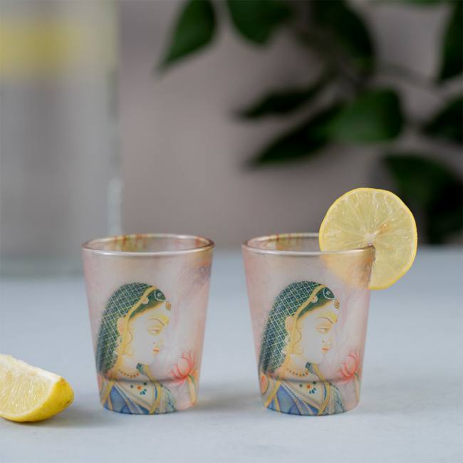 Frosted Shot Glasses - Bani Thani