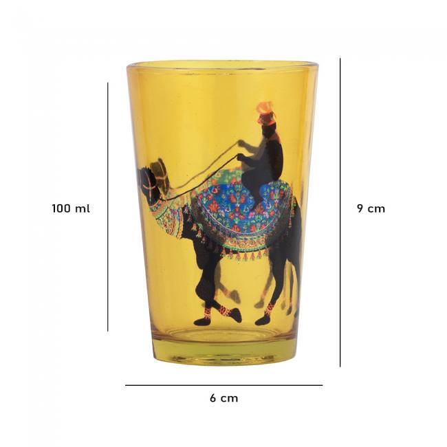 Chai Glasses - Camel Glory