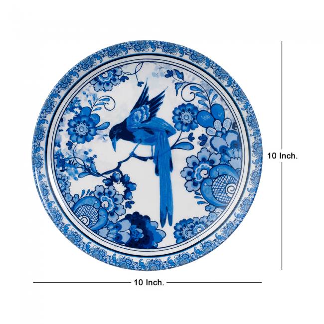 Decorative Wall Plate Combo (Set of 6) - Dutch Blue Pottery