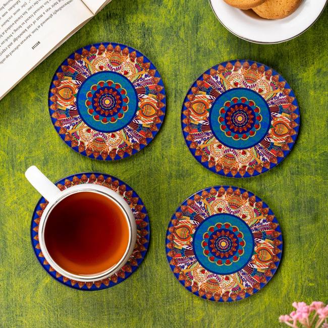 Glass Coasters (Set of 4) - Sylvan Egyptian