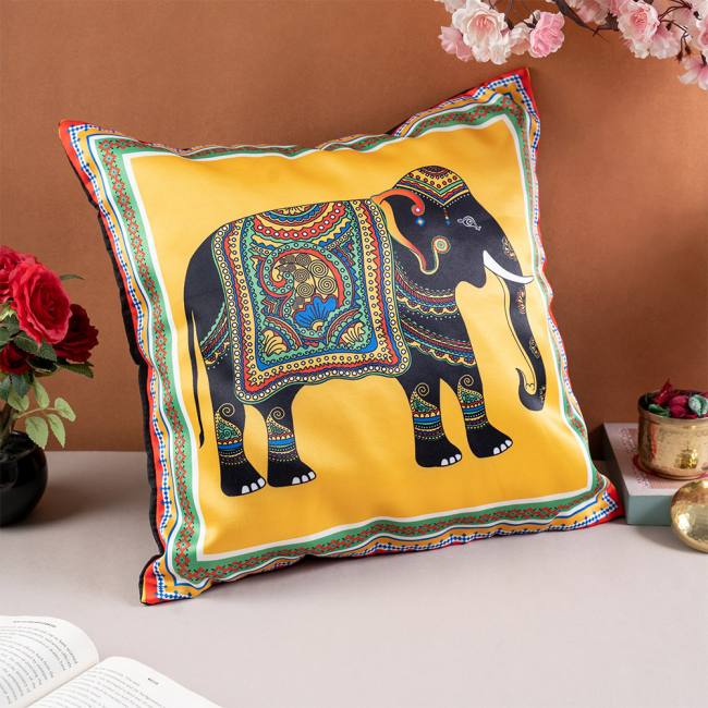 Cushion Cover - Elephant Majesty