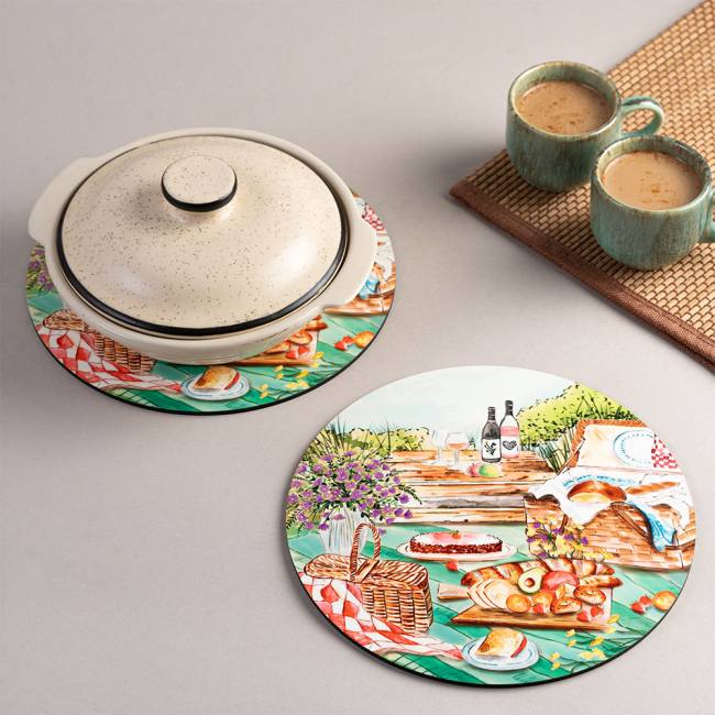 Wooden Coasters (Set of 2) - English Tales