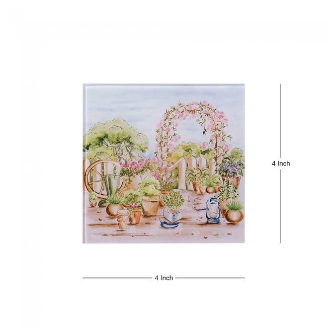 Glass Coasters (Set of 4) - English Tales