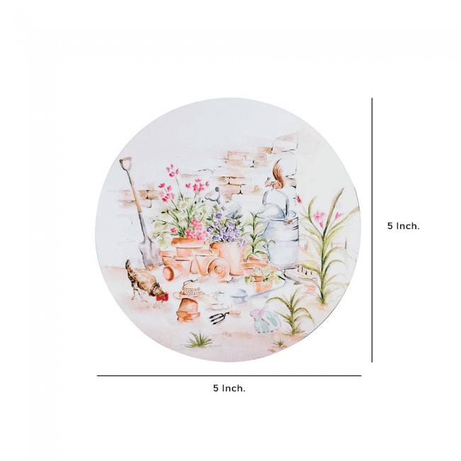 Wooden Coasters (Set of 2) - English Tales