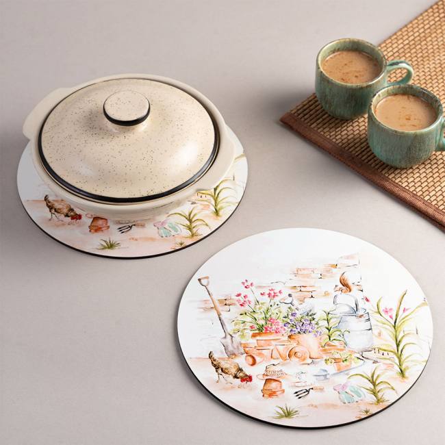 Wooden Coasters (Set of 2) - English Tales