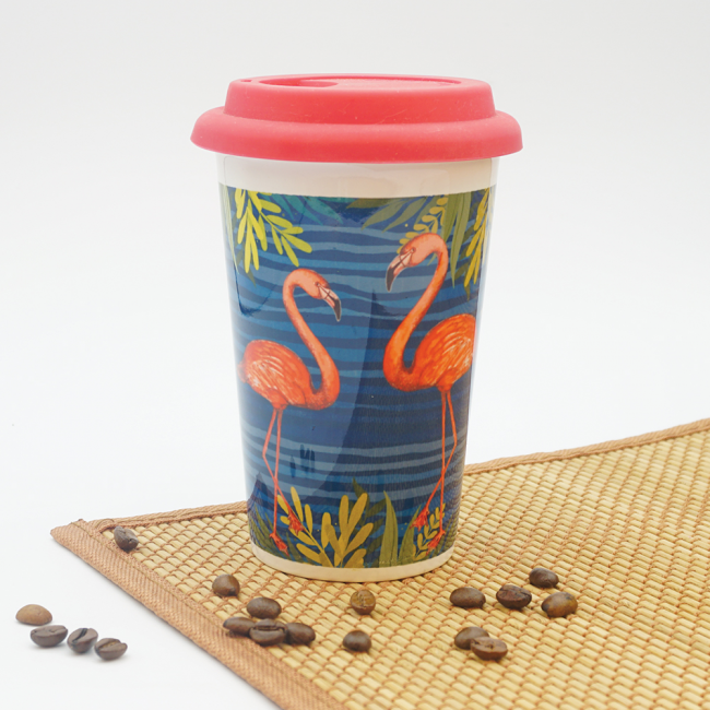 Cafe Mug - Tropical Lush