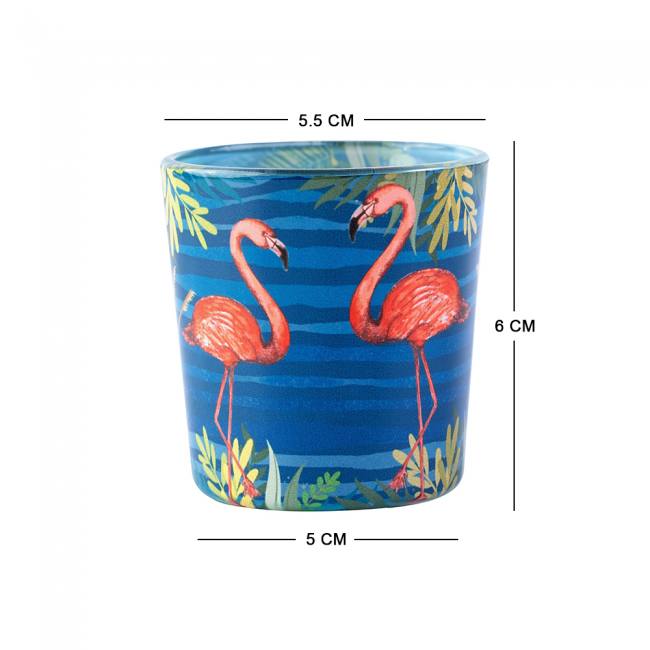 Candle Votives (Set of 2) - Tropical Lush
