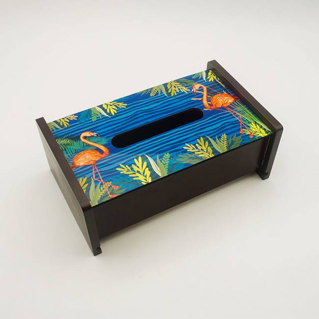 Tissue Box - Tropical Lush