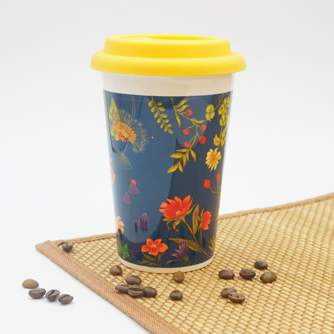 Cafe Mug - Floral Bliss