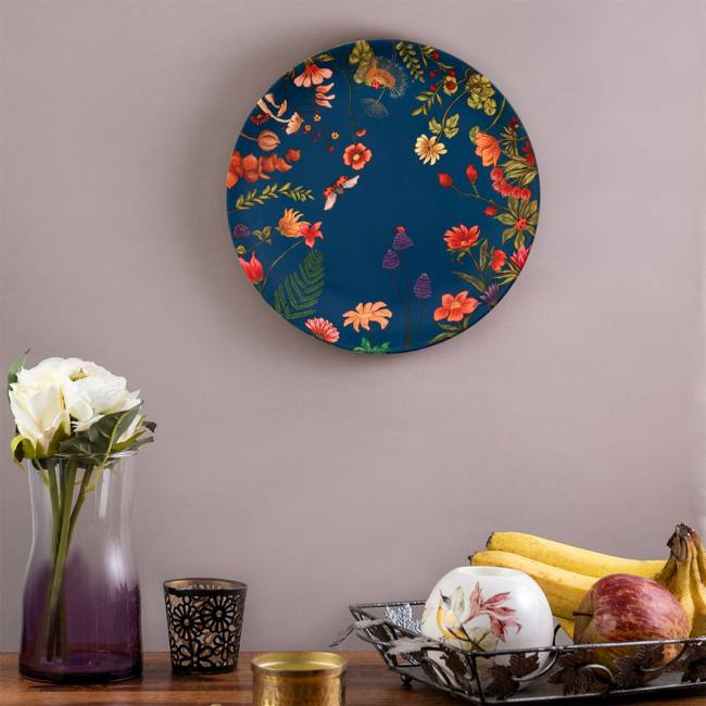 Decorative Wall Plate - Floral Bliss