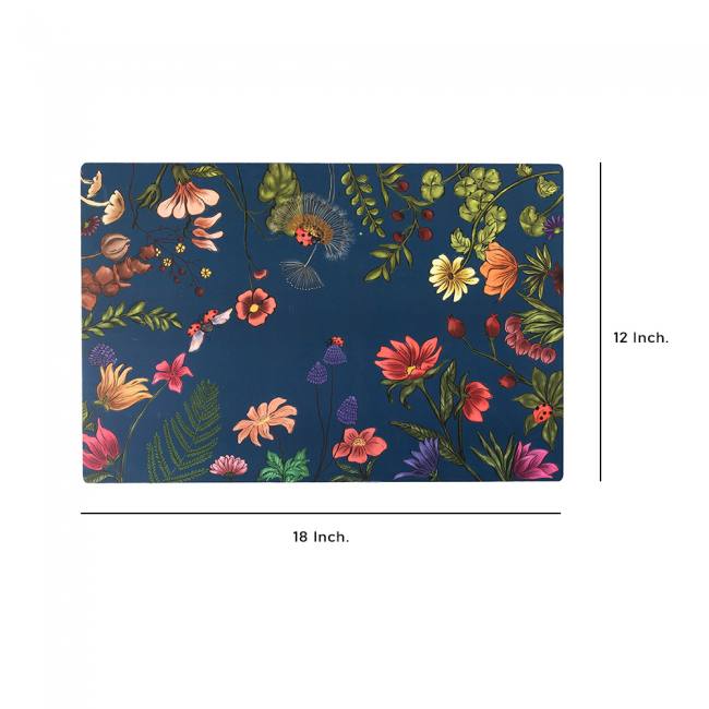 Wooden Placemats - Floral Bliss