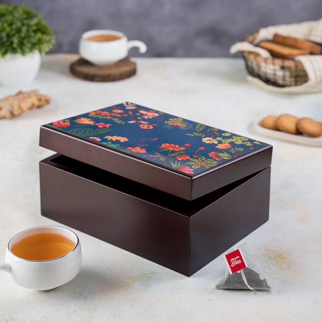 Tea Chest - Floral Bliss