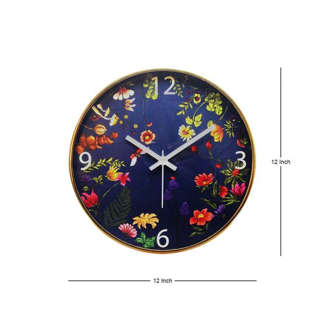 Wall Clock - Floral Bliss