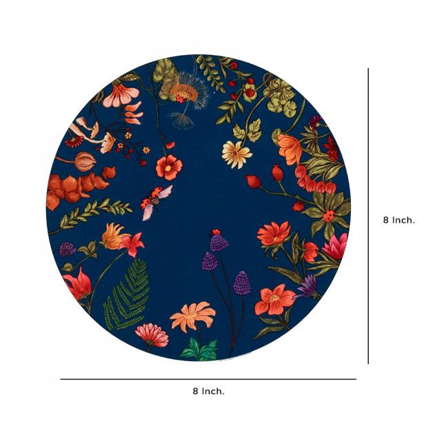 Wooden Coasters - Floral Bliss