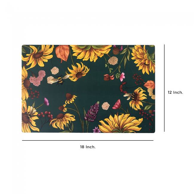 Wooden Placemats - Floral Bliss