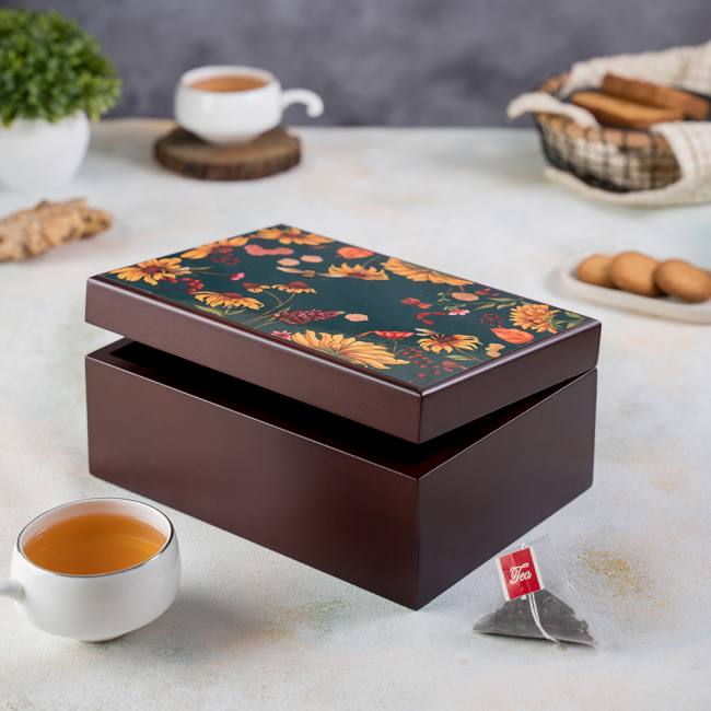 Tea Chest - Floral Bliss