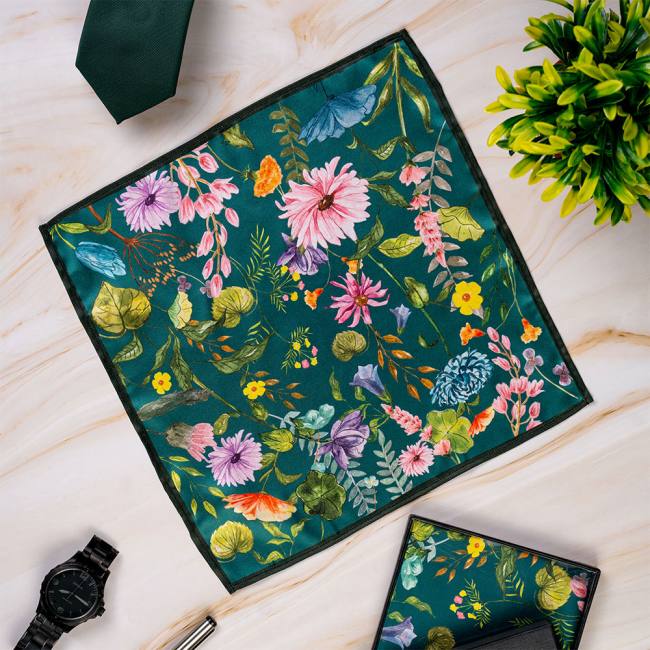 Pocket Square - Floral Bliss